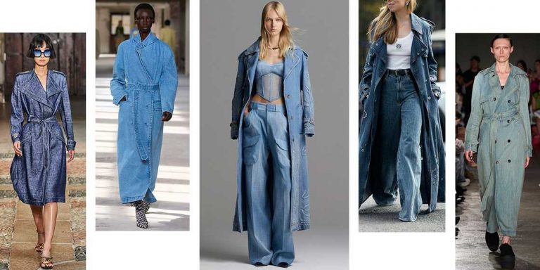 Denim trench: la pieza que vas a querer tener